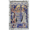Boehm Egyptian Revival Egypt Salutes 1976 Bicentennial Large Porcelain Plaque - Estate Fresh Austin