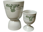 BPOE No 30 New Orleans Elk Lodge restaurant China Egg Cups - Estate Fresh Austin