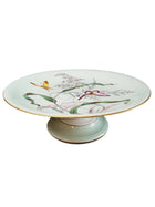 British Porcelain Fruit Compote with Butterflies C.1850 9.5