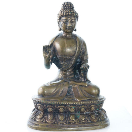 Bronze Buddha Sculpture - Estate Fresh Austin