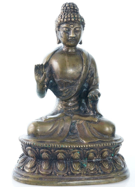 Bronze Buddha Sculpture - Estate Fresh Austin