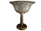 Bronze Dore Art Glass Footed Centerpiece - Estate Fresh Austin