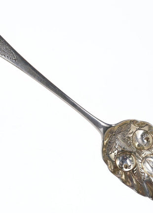 c1799 Richard Crossley Georgian Sterling silver Berry Spoon - Estate Fresh Austin