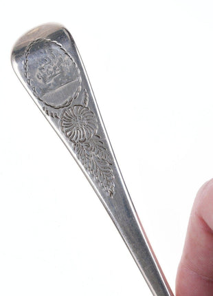 c1799 Richard Crossley Georgian Sterling silver Berry Spoon - Estate Fresh Austin