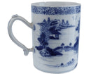 c1820 Blue and White Chinese Tankard - Estate Fresh Austin