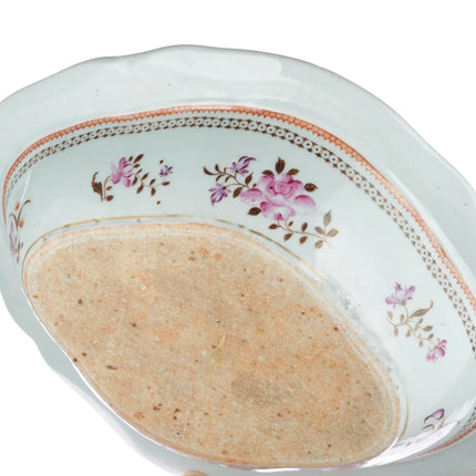 c1820 Chinese Export porcelain US American Market Patriotic Eagle covered bowl - Estate Fresh Austin