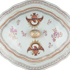 c1820 Chinese Export porcelain US American Market Patriotic Eagle covered bowl - Estate Fresh Austin