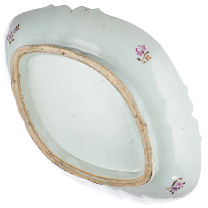 c1820 Chinese Export porcelain US American Market Patriotic Eagle footed bowl - Estate Fresh Austin