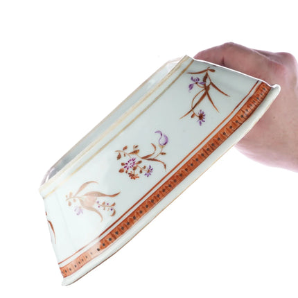 c1820 Chinese Export porcelain US American Market Patriotic Eagle serving covered vegetable - Estate Fresh Austin