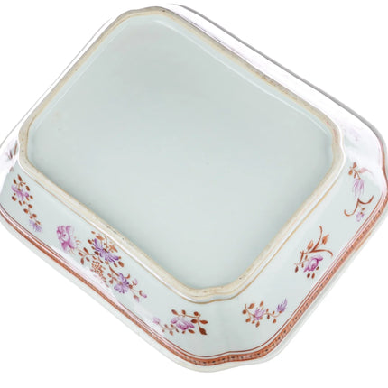 c1820 Chinese Export porcelain US American Market Patriotic Eagle serving covered vegetable - Estate Fresh Austin