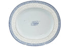 c1840 Chinese Export reticulated platter - Estate Fresh Austin