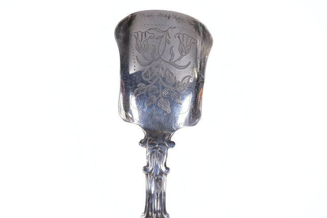 c1845 Sterling Tea caddy spoon George Unite Birmingham - Estate Fresh Austin
