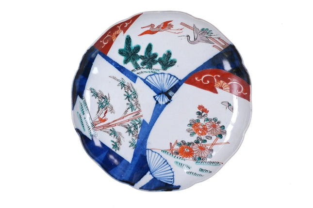 c1860 Antique Japanese Imari Plates - Estate Fresh Austin