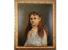 c1860 Austin Texas Portrait of a Stern young woman - Estate Fresh Austin
