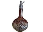 c1870 Baccarat Gelle Freres Barber Bottle Rose Tiente Rare - Estate Fresh Austin