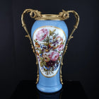 c1870 Old Paris Porcelain Bronze mounted Urn/ Oil lamp base - Estate Fresh Austin