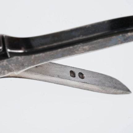 c1875 English Sterling Grape shears - Estate Fresh Austin