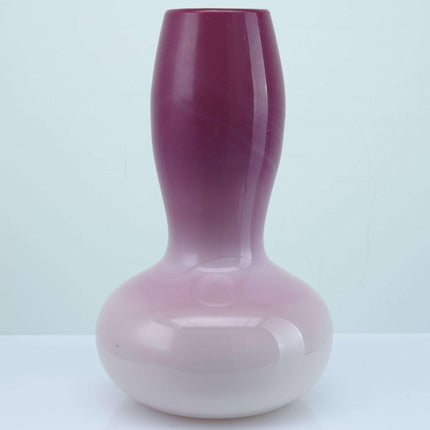 c1880 New England Glossy Peachblow Art Glass Vase - Estate Fresh Austin