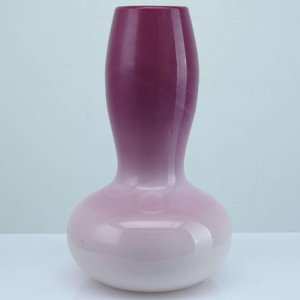 c1880 New England Glossy Peachblow Art Glass Vase - Estate Fresh Austin