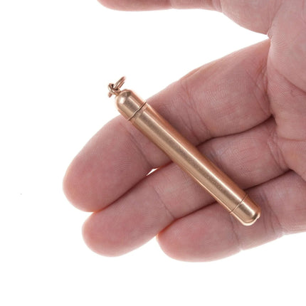 c1880 Robbins Clark & Biddle 14k gold retractable pendant physician's pencil - Estate Fresh Austin