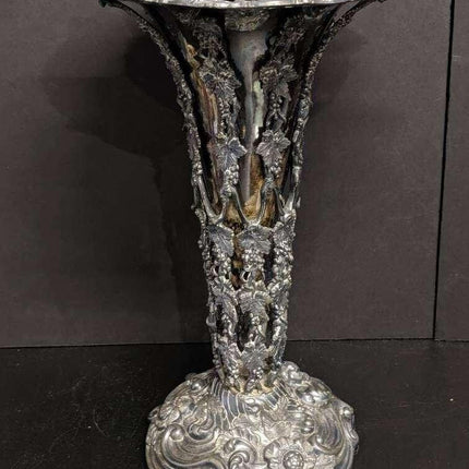 c1880 Silverplate cane/umbrella Stand - Estate Fresh Austin