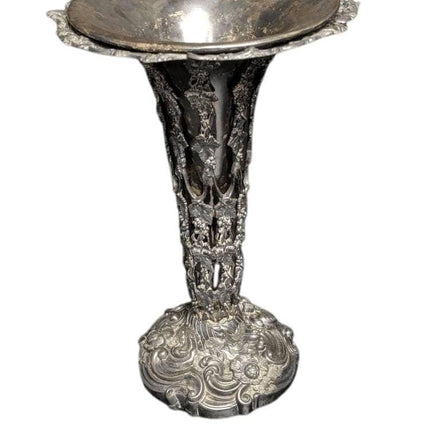 c1880 Silverplate cane/umbrella Stand - Estate Fresh Austin