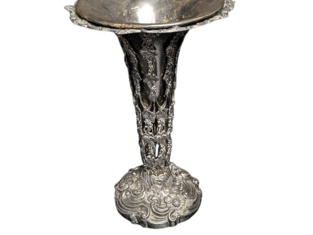 c1880 Silverplate cane/umbrella Stand - Estate Fresh Austin