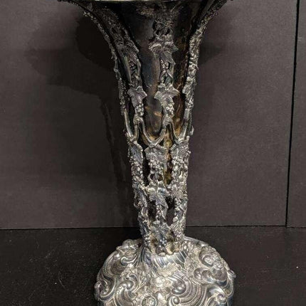 c1880 Silverplate cane/umbrella Stand - Estate Fresh Austin