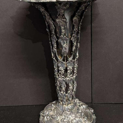 c1880 Silverplate cane/umbrella Stand - Estate Fresh Austin