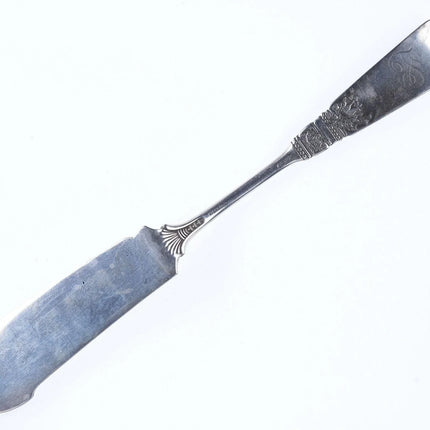 c1880's Gorham Fontainebleau Master butter knife F Monogram - Estate Fresh Austin