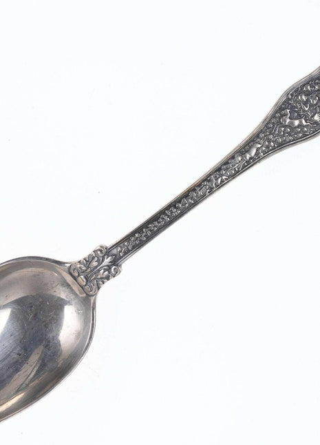 c1880's Tiffany Olympia Sterling Teaspoon with Dreen Monogram - Estate Fresh Austin