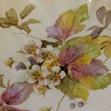 c1884 Royal Doulton Botanical Desert Serving pieces 2 pc - Estate Fresh Austin