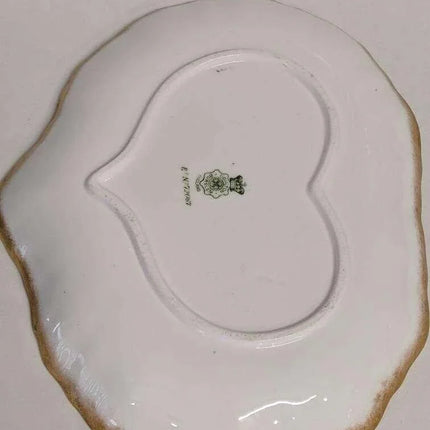 c1884 Royal Doulton Botanical Desert Serving pieces 2 pc - Estate Fresh Austin