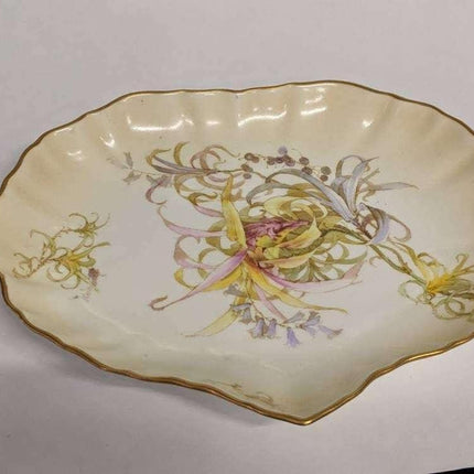 c1884 Royal Doulton Botanical Desert Serving pieces 2 pc - Estate Fresh Austin