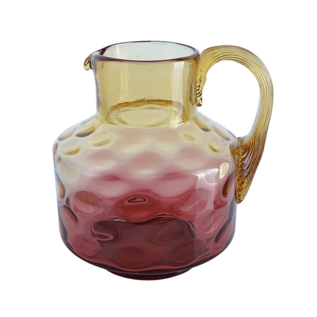 c1890 Amberina Art Glass Diminuative pitcher - Estate Fresh Austin