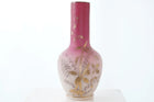 c1890 Bohemian Peachblow Enameled vase - Estate Fresh Austin