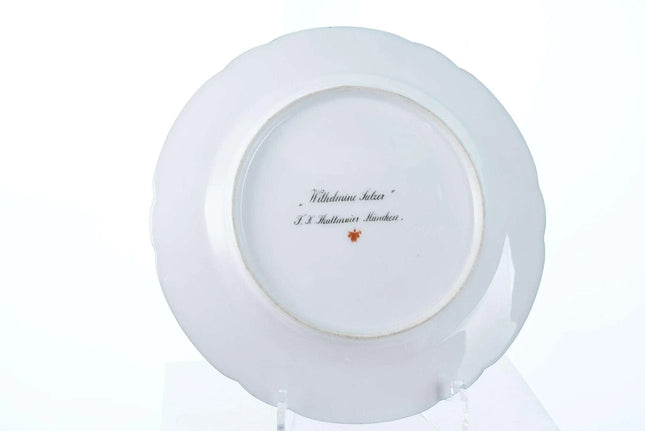 c1890 Hand painted Franz Xaver Thallmaier, Munich Germany - C.M. Hutschenreuther - Estate Fresh Austin