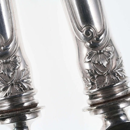 c1890 Henri Soufflot, Paris 950 silver fish set - Estate Fresh Austin