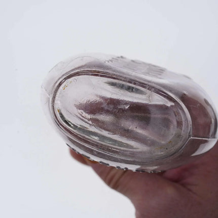 c1890 "Oriental Nurser" and comedy baby bottle flask Teddy's Pet - Estate Fresh Austin