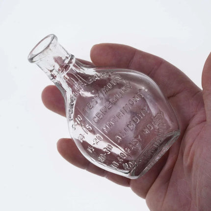 c1890 "Oriental Nurser" and comedy baby bottle flask Teddy's Pet - Estate Fresh Austin