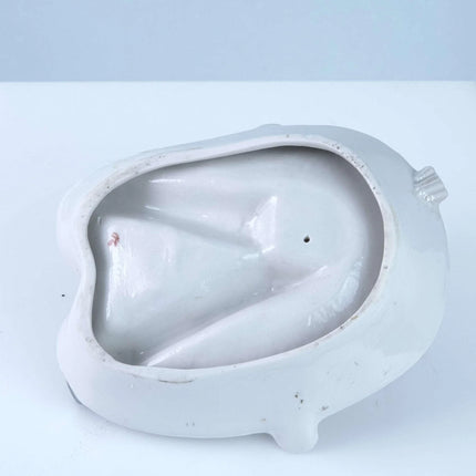 c1890 Schafer and Vater Super cool Porcelain figural match holder - Estate Fresh Austin