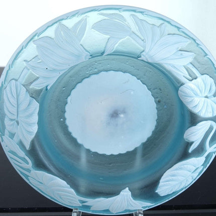 c1890 Thomas Webb English Cameo Glass Bowl - Estate Fresh Austin