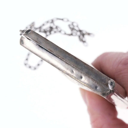 c1900 Antique Sterling Calling card case/wallet - Estate Fresh Austin