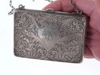 c1900 Antique Sterling Calling card case/wallet - Estate Fresh Austin