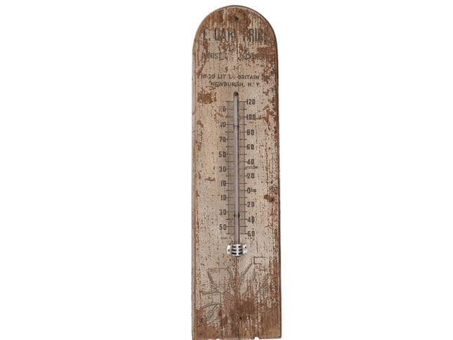 c1900 Carl Price Newburgh New York Advertising thermometer - Estate Fresh Austin