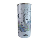 c1900 Chinese Famille Rose Hat/Wig Stand 11 1/8