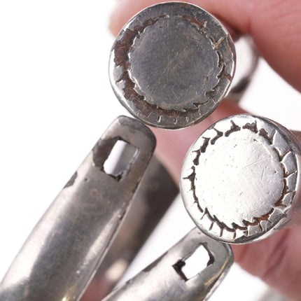 c1900 Croft Darby Style Antique Handcuffs - Estate Fresh Austin