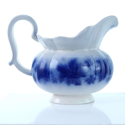 c1900 Vinranka Gefle Flow Blue Sweden Pitcher - Estate Fresh Austin