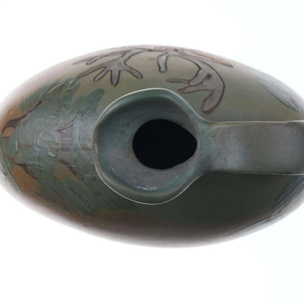 c1900 Weller Dickens Ware Stag Pitcher - Estate Fresh Austin