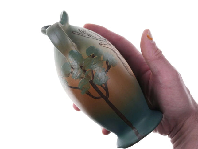 c1900 Weller Dickens Ware Stag Pitcher - Estate Fresh Austin